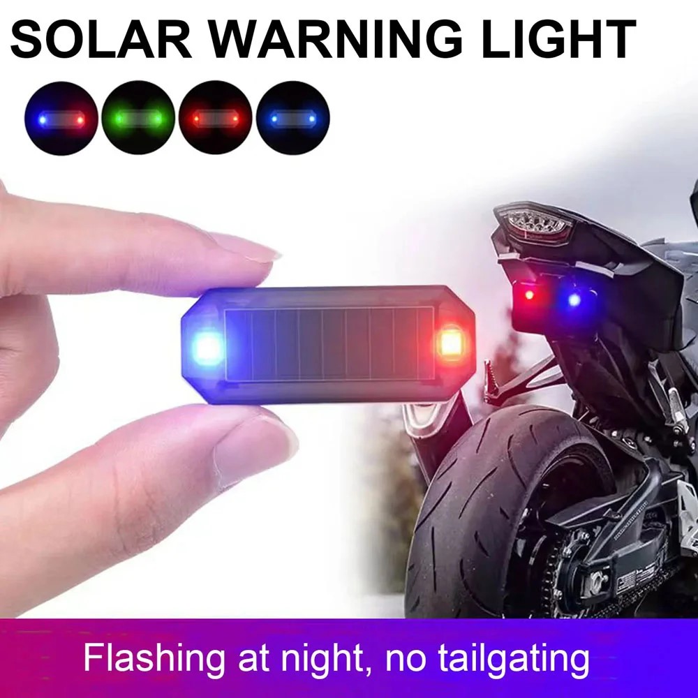 Diy Lamp Electronics - Mini LED Solar Power Car Warning