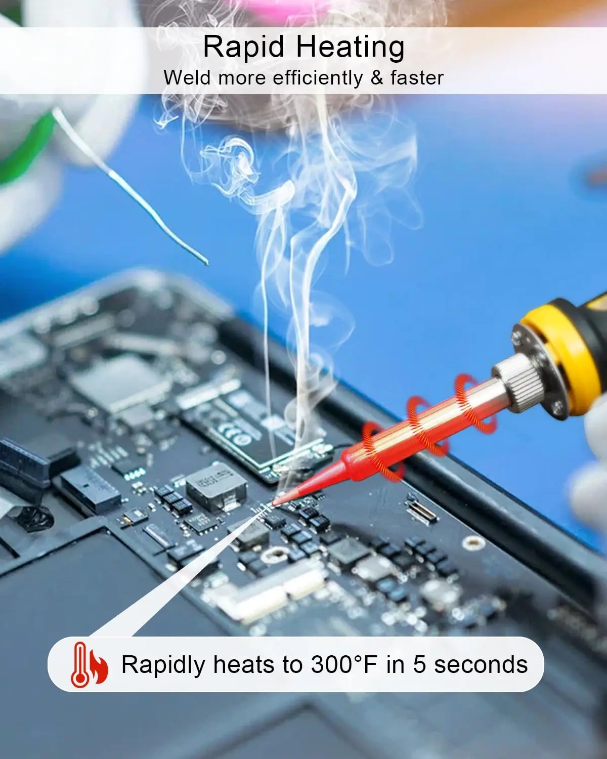 Portable Soldering Iron Kit Co - Diy Electronics Repair Kit ulasan dan harga
