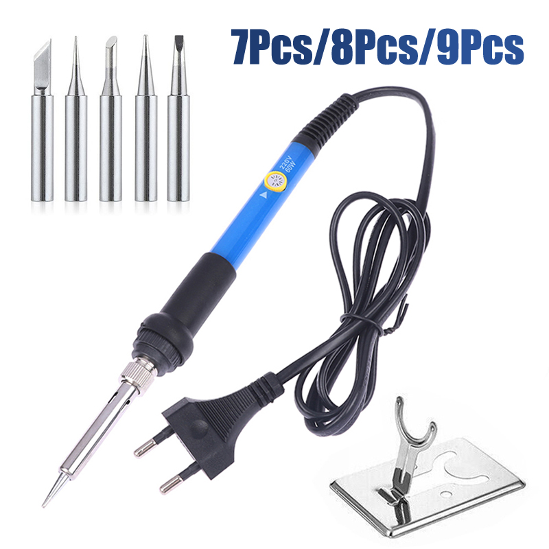 Adjustable Temp 220V 60W Elect - Diy Electronics Repair Kit ulasan dan harga