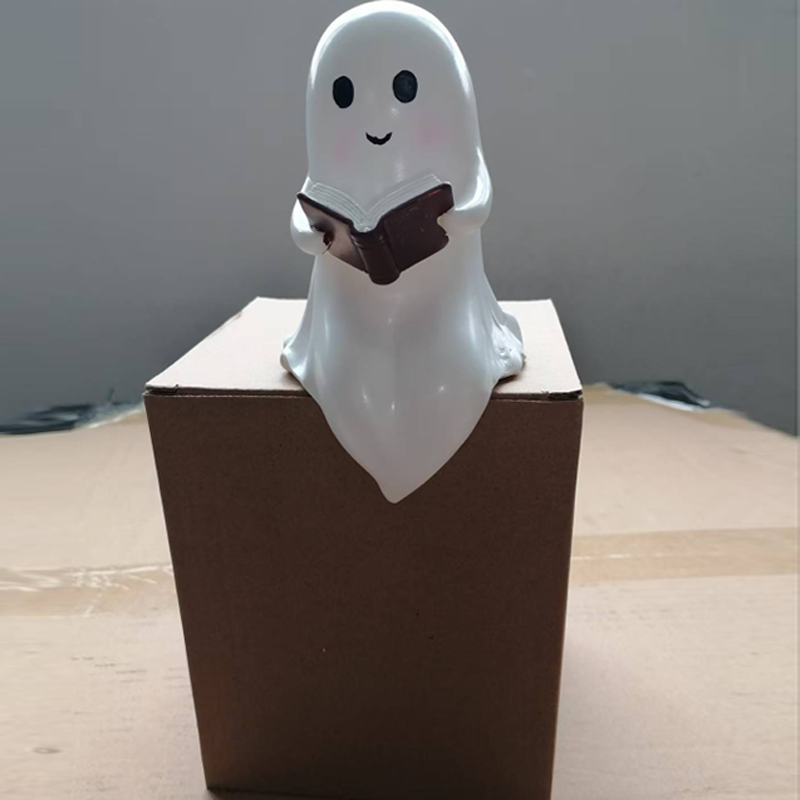 New Cute Ghost Reading Book La - Diy Halloween Electronics ulasan dan harga