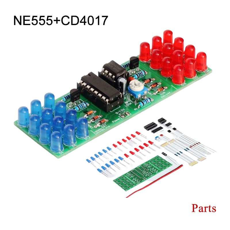 IC LED Red Blue Double Color F - Diy Electronics Learning Kit ulasan dan harga