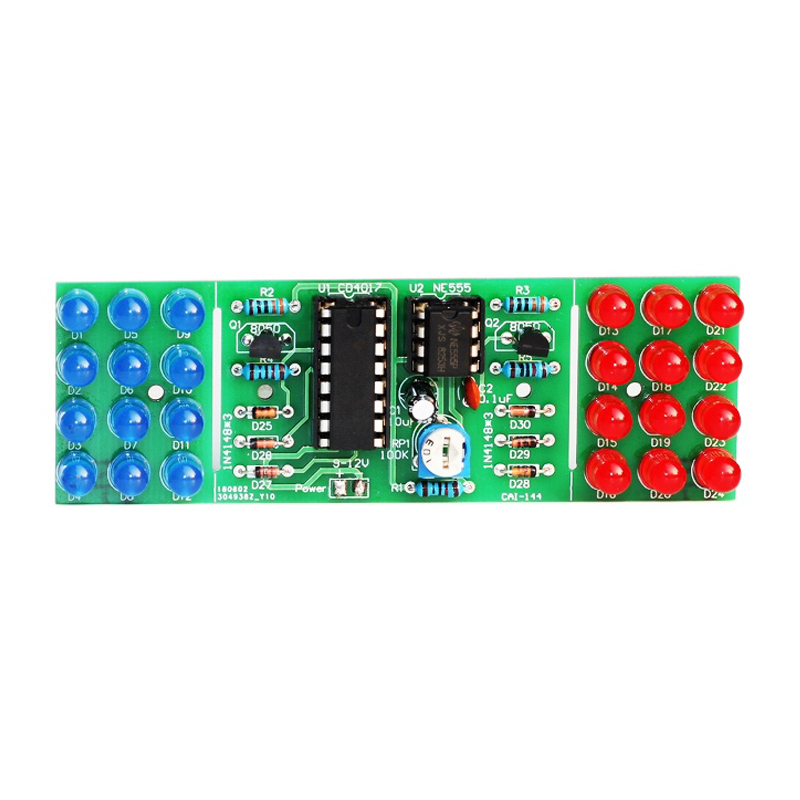 IC LED Red Blue Double Color F - Diy Electronics Learning Kit ulasan dan harga