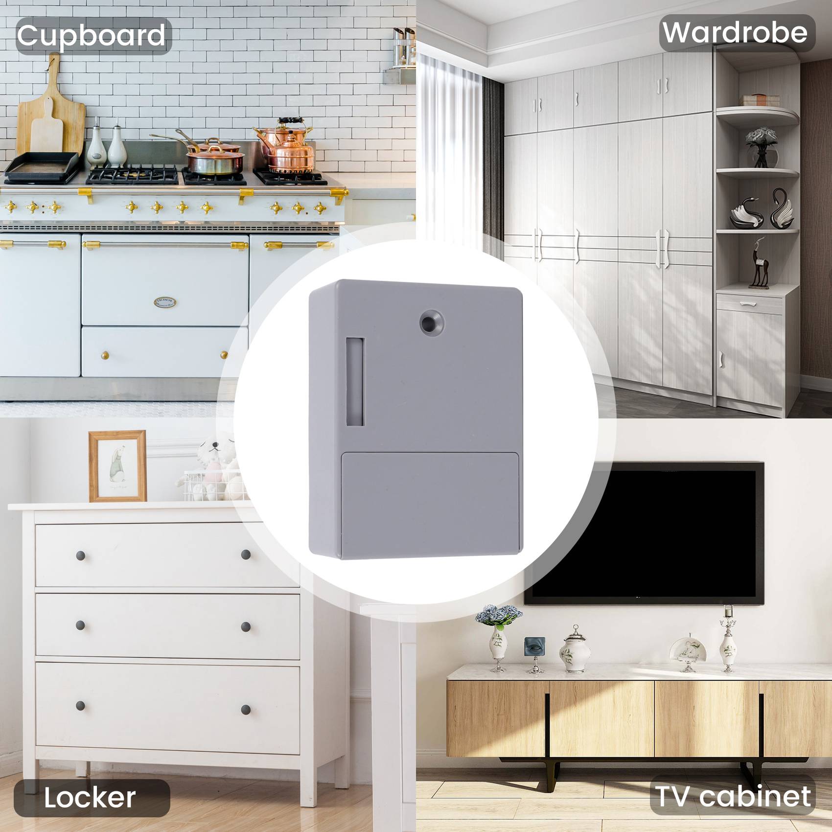 ABFN-RFID Electronic Cabinet L - Diy Electronics Cabinet ulasan dan harga
