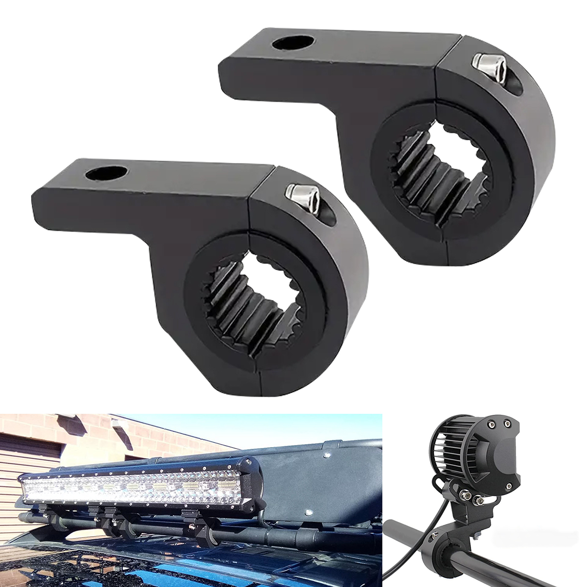 Motorcycle LED Headlight Clamp - Led Assortment Kit ulasan dan harga
