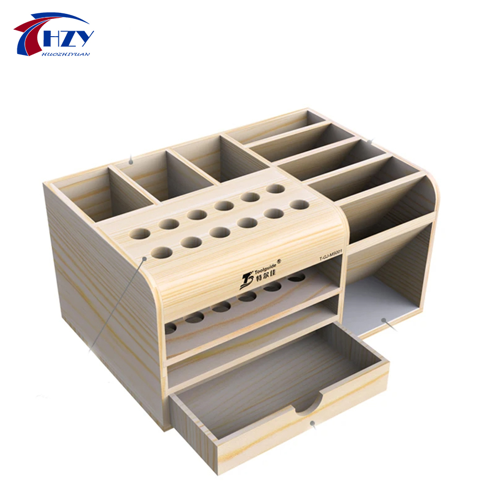 Toolguide Wooden Storage Box S - Diy Electronics Repair Kit ulasan dan harga