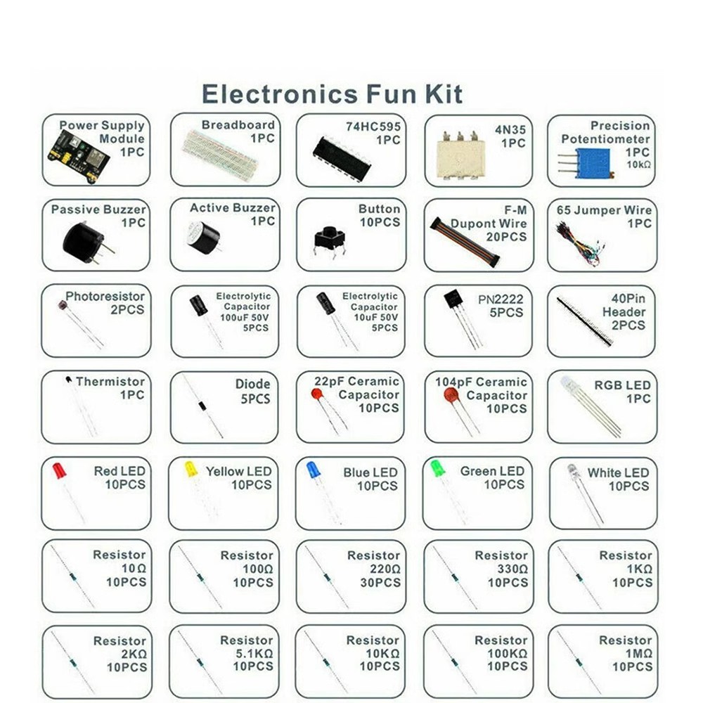 DIY Project Starter Kit For Ar - Arduino Uno Starter Kit ulasan dan harga