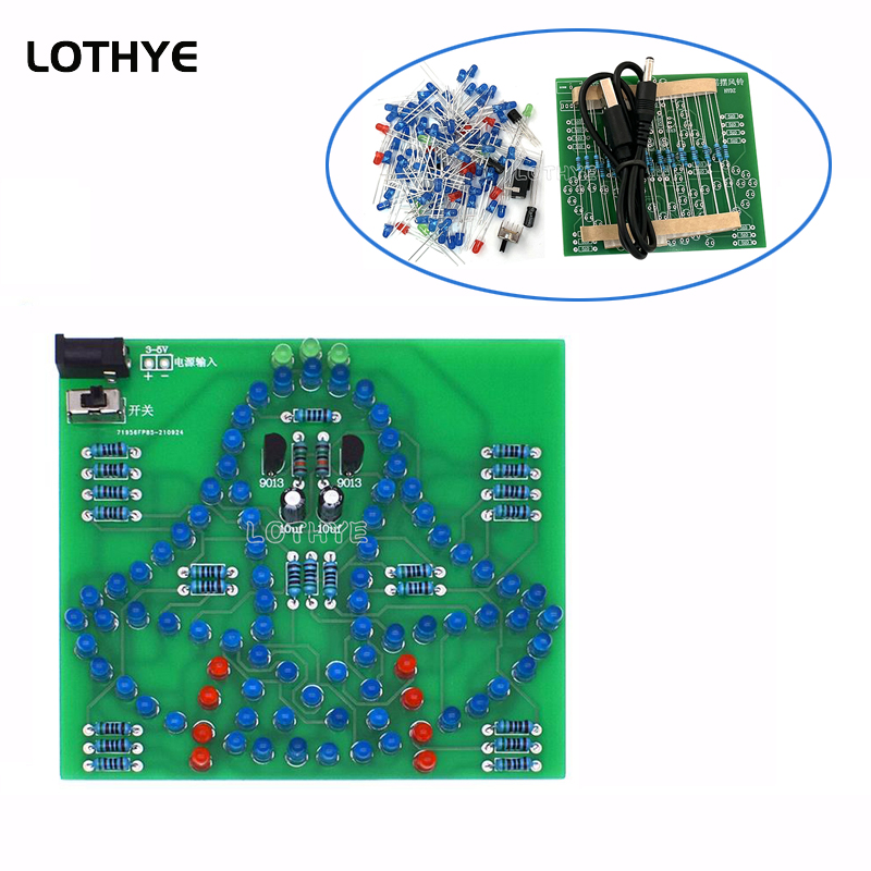 DC 3-5V LED Light Swing Wind C - Diy Electronics Lab ulasan dan harga