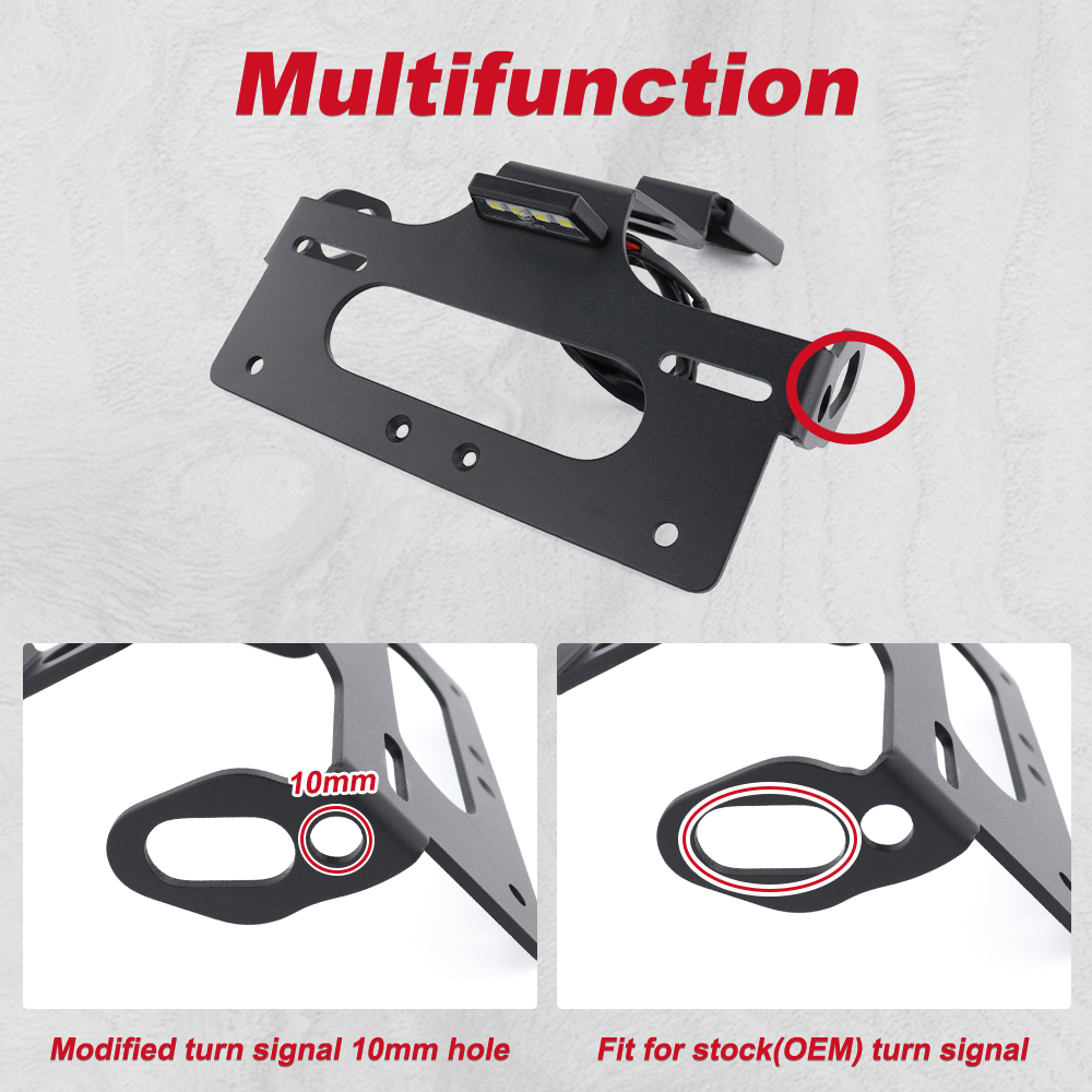 License Plate Holder Bracket L - Led Assortment Kit ulasan dan harga