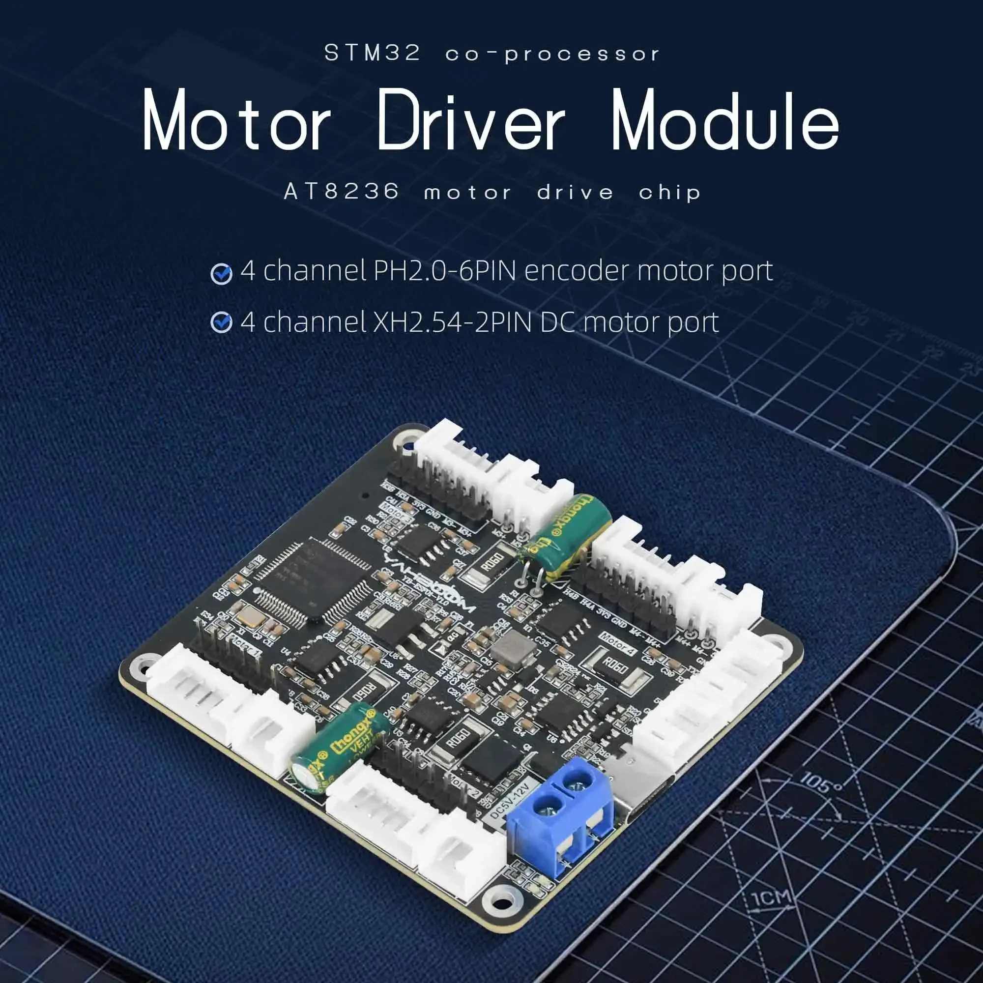 Yahboom 4-Channel Encoder Moto - Diy Projects With Electronics ulasan dan harga