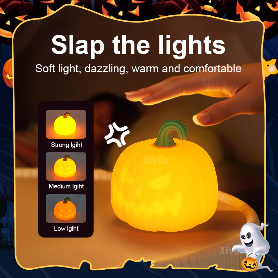 Halloween Pumpkin Lamp Super S - Diy Halloween Electronics ulasan dan harga
