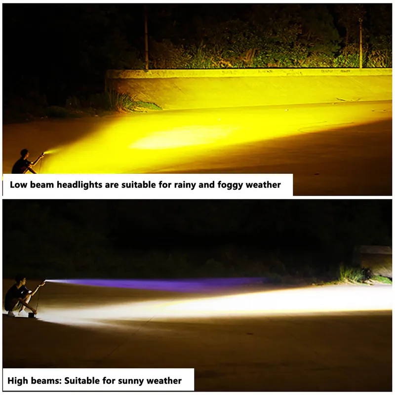 Dual Color Motorcycle LED Spot - Diy Lamp Electronics ulasan dan harga