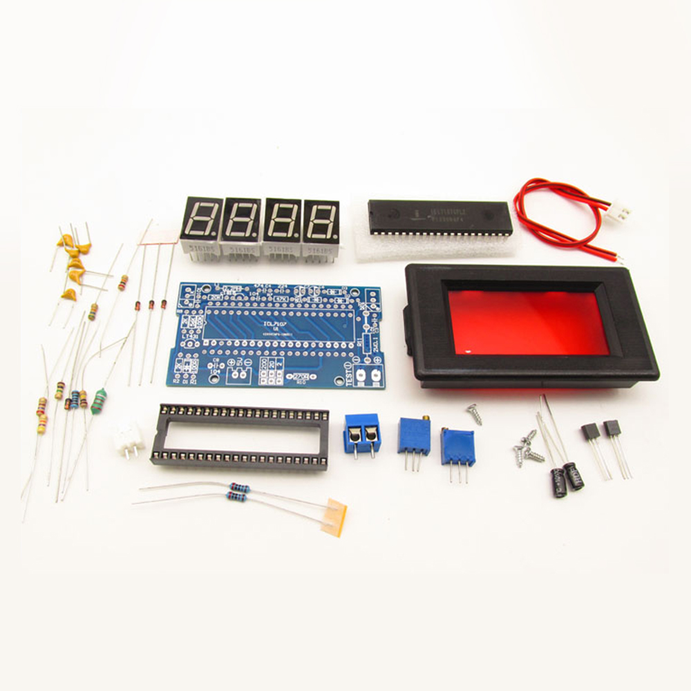 ICL7107 Voltmeter DIY Kit Part - Diy Home Electronics Projects ulasan dan harga