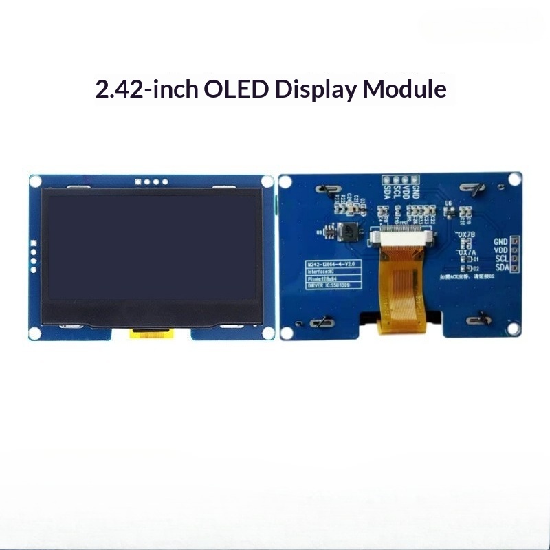 2.42-Inch OLED LCD Screen 4-pi - Oled Display Module ulasan dan harga