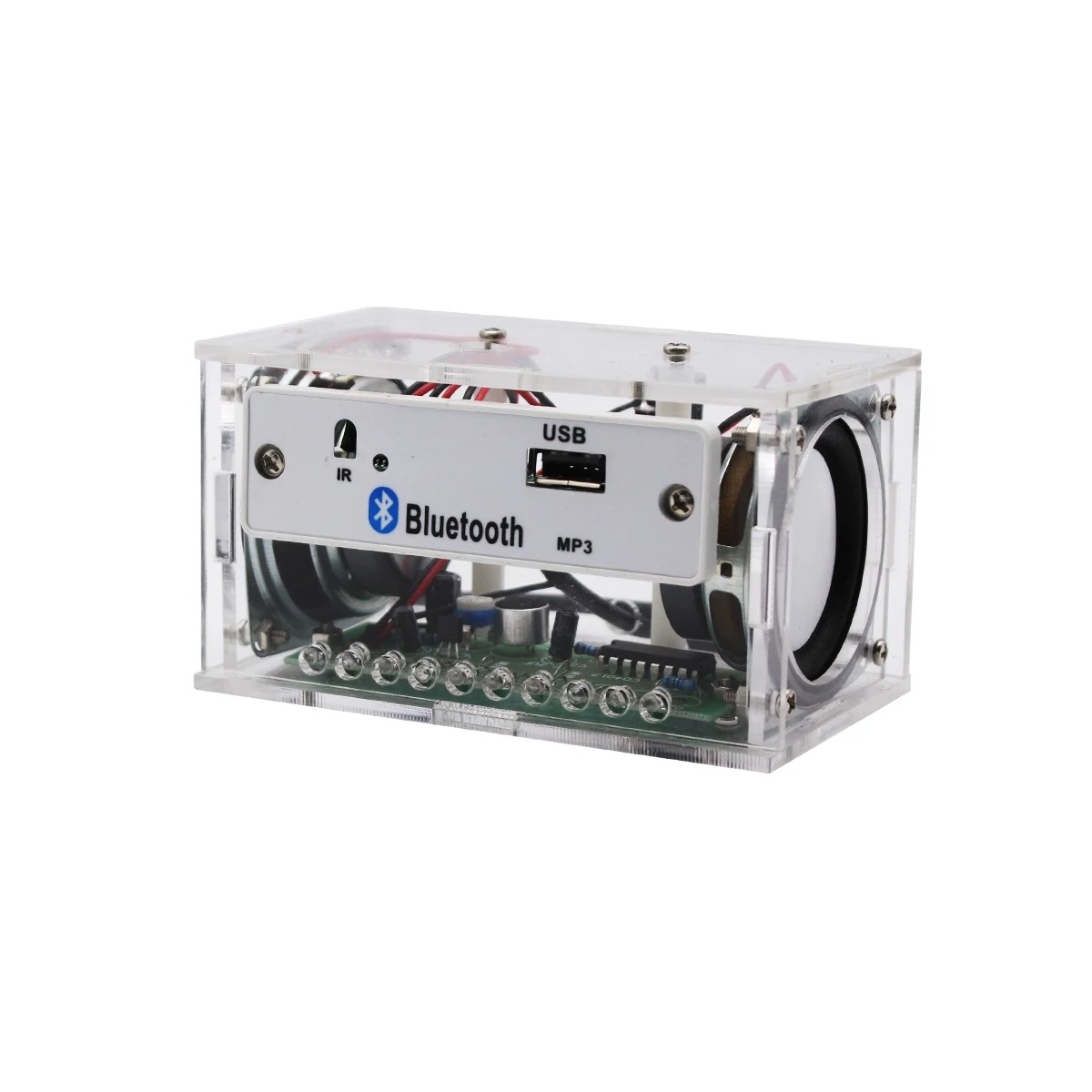 DIY Bluetooth Speaker Kit Whit - Diy Electronics Learning Kit ulasan dan harga