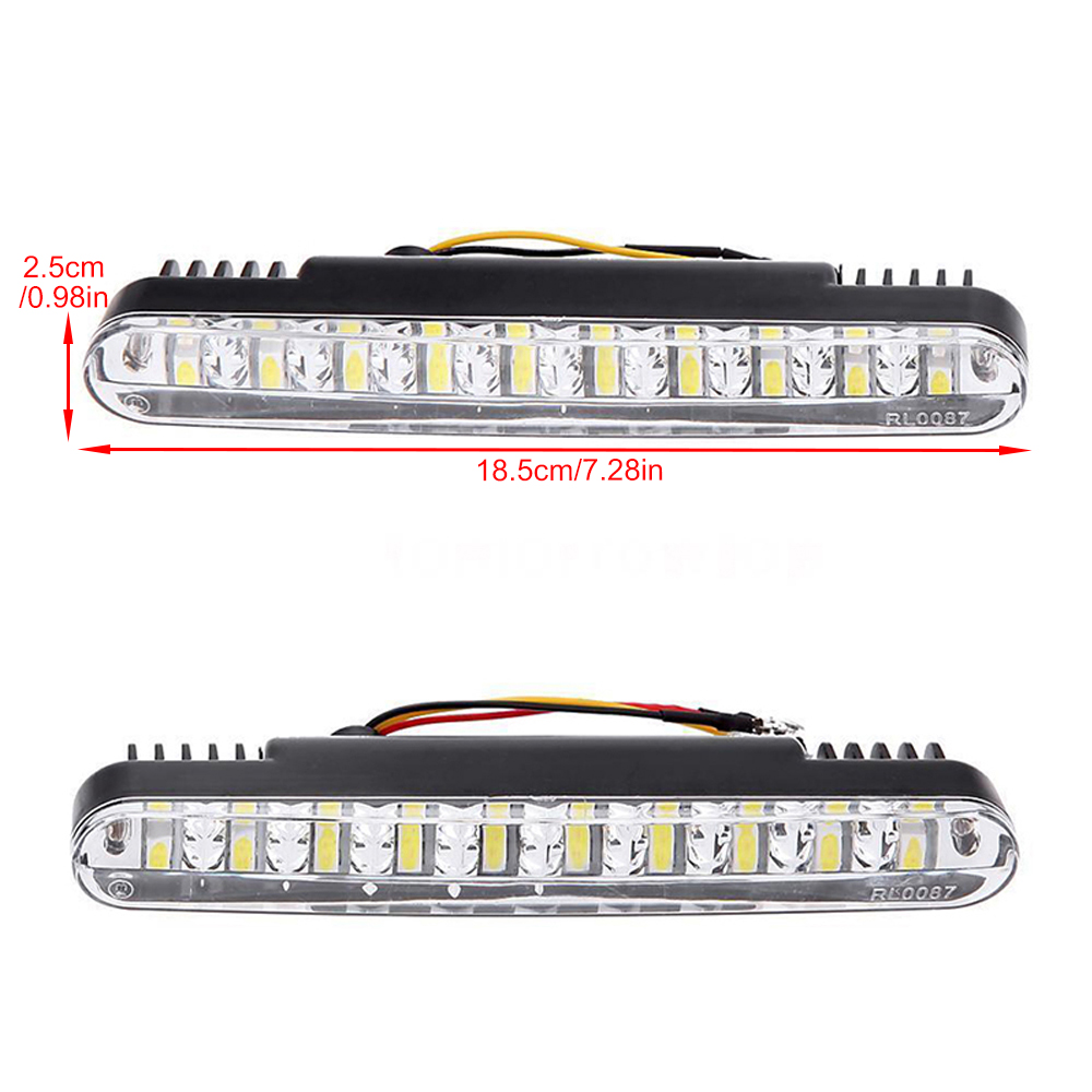 AQTQAQ 2Pcs/Set 12V Car 30 LED - Led Assortment Kit ulasan dan harga