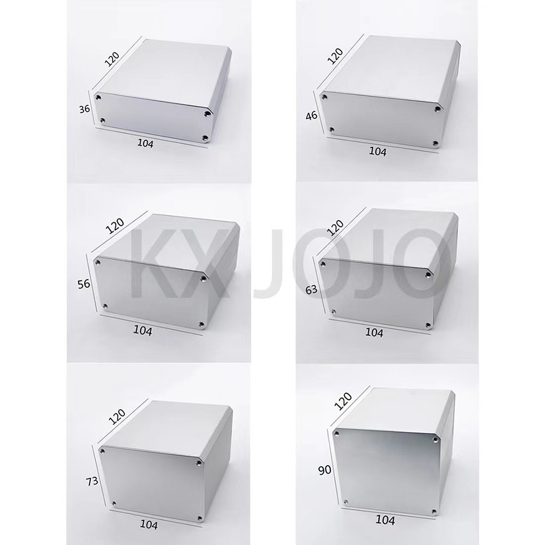 Aluminum Enclosure 104*36/46/5 - Diy Projects With Electronics ulasan dan harga