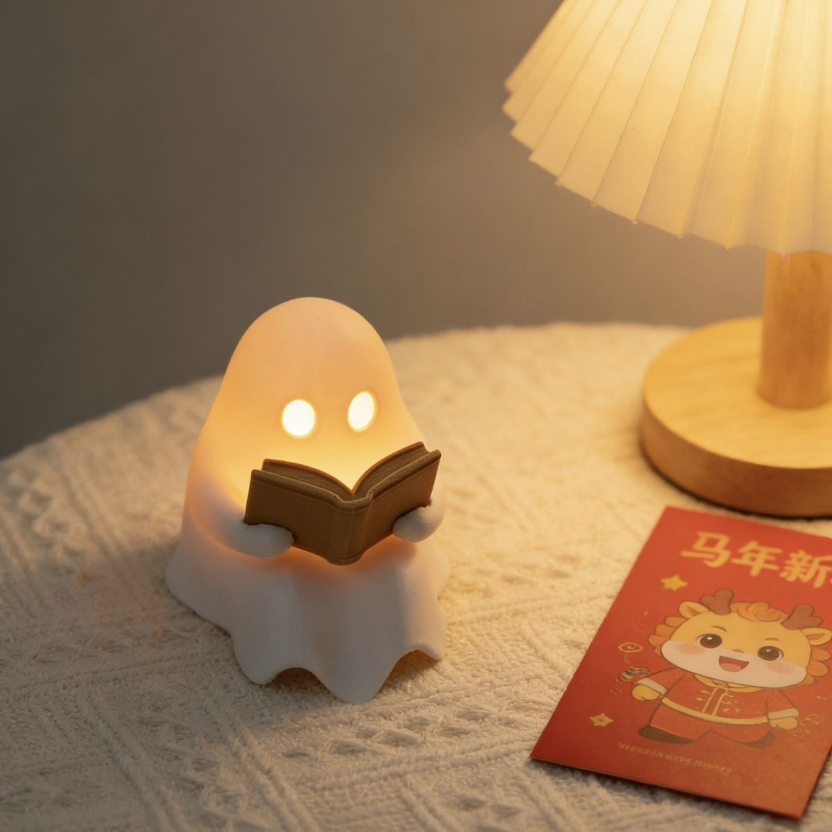 Cute Reading Ghost Led Night L - Diy Halloween Electronics ulasan dan harga