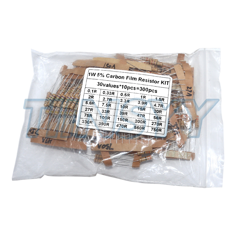 300PCS Resistor Kit 1W 5% Carb - Diy Home Electronics Projects ulasan dan harga