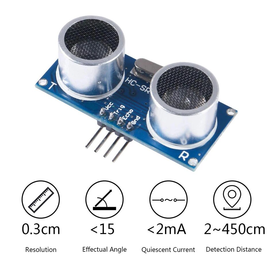 5 ultrasonic modules, MELIFE d - Ultrasonic Sensor Hc ulasan dan harga