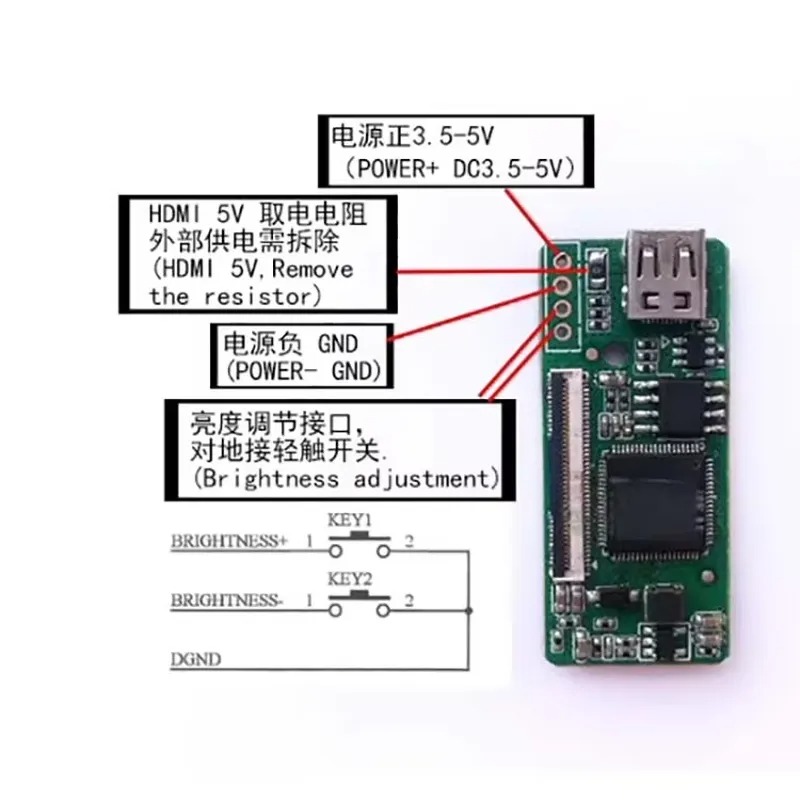 1PC New Driver Board Monocular - Oled Display Module ulasan dan harga