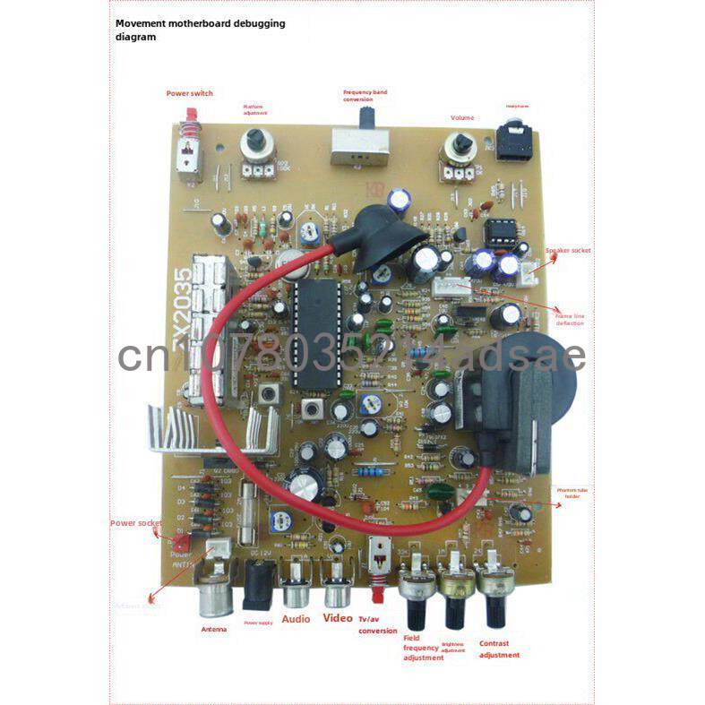 5.5 Inch Black & White TV Main - Diy Projects With Electronics ulasan dan harga