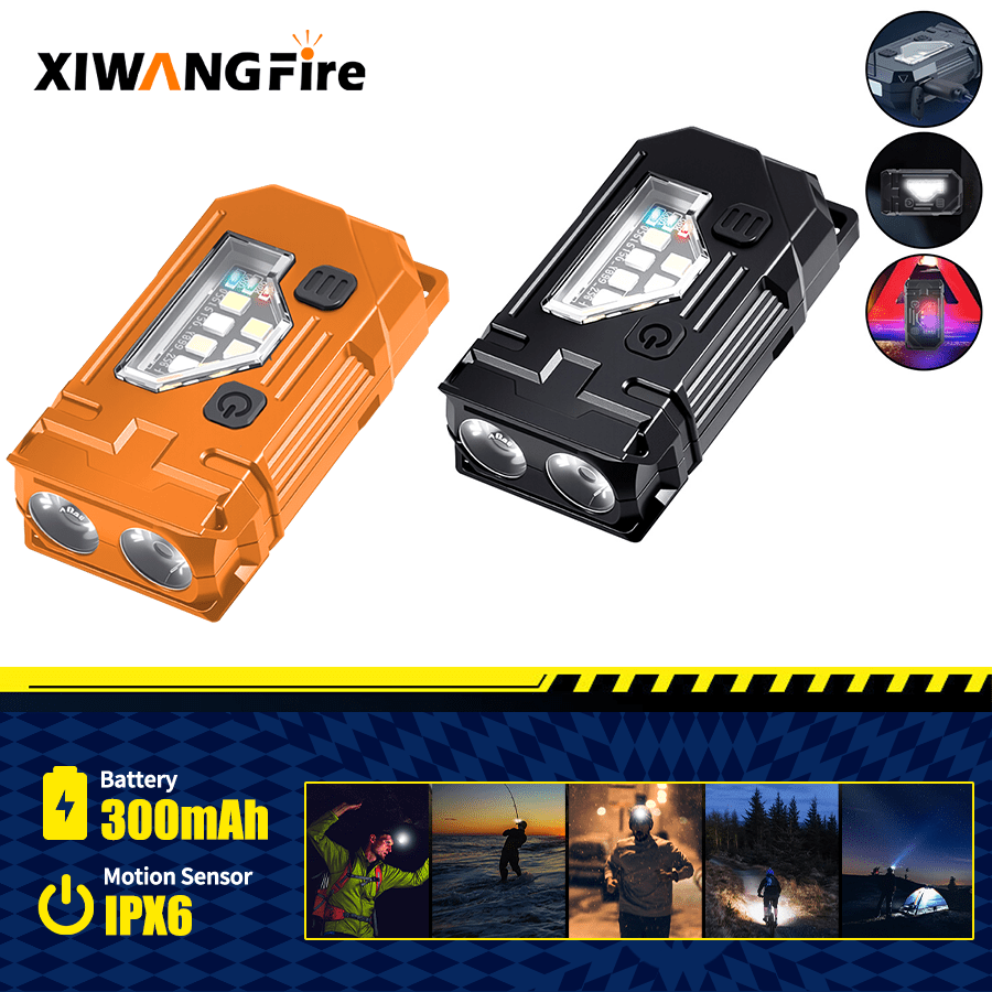 Mini Keychain EDC Flashlight - - Diy Lamp Electronics ulasan dan harga