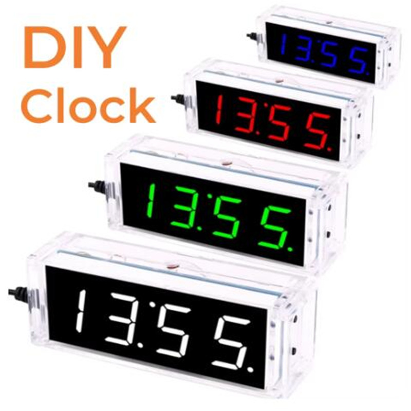 DIY Digital Clock Kit Display  - Diy Electronics Learning Kit ulasan dan harga