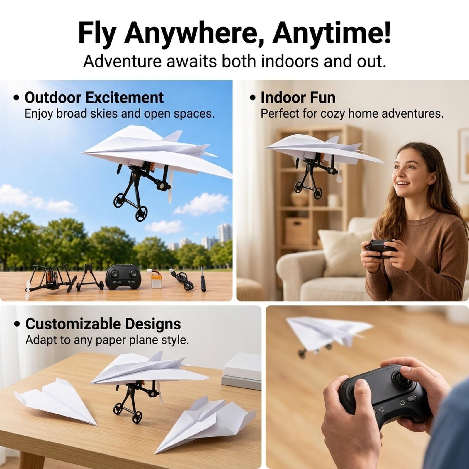 Mini RC Airplane DIY Kit ABS M - Diy Electronics For Beginners ulasan dan harga