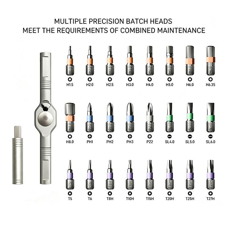 Magnetic Ratcheting Screwdrive - Diy Electronics Repair Kit ulasan dan harga