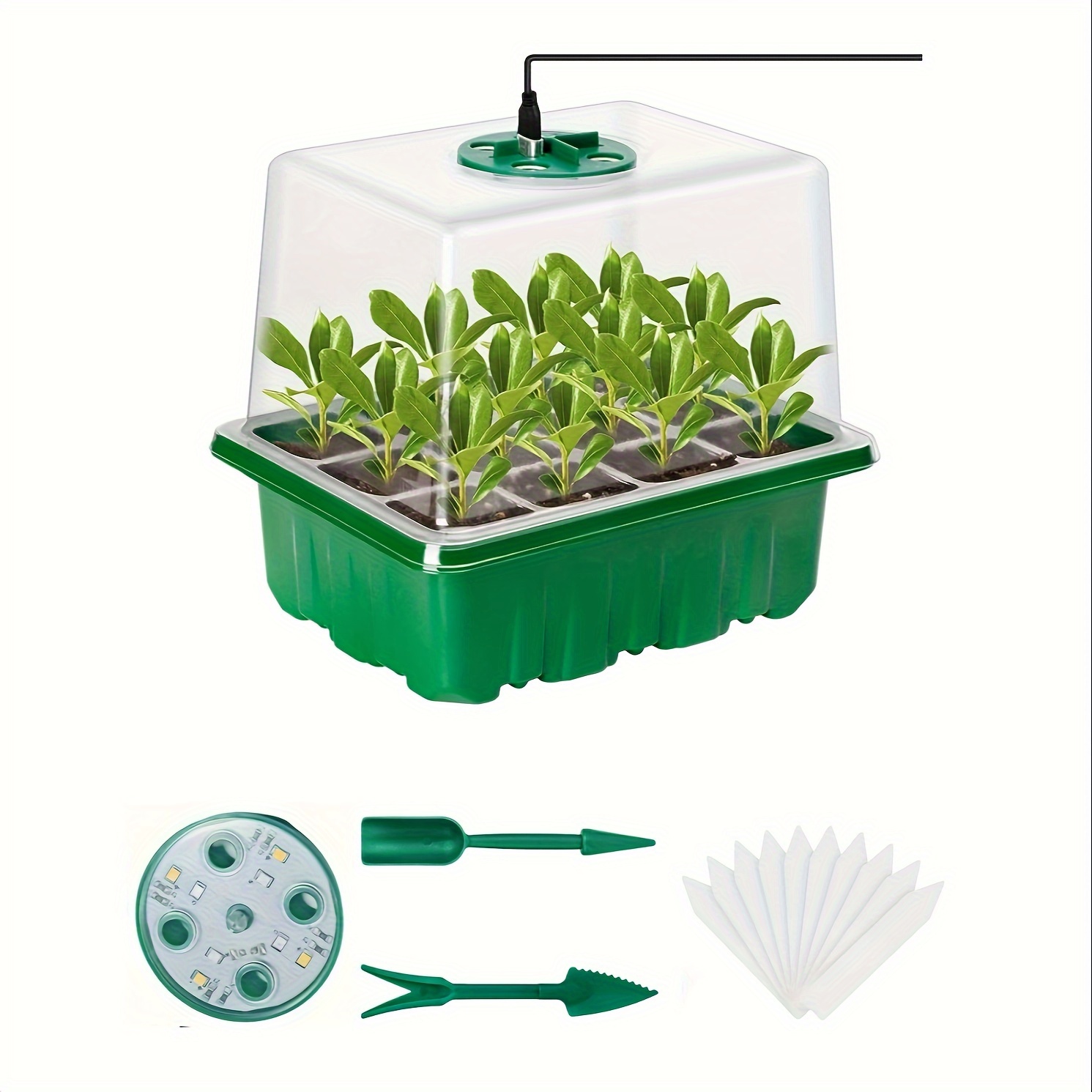 Seedling Starter Kit - 1/2/3 s - Led Assortment Kit ulasan dan harga