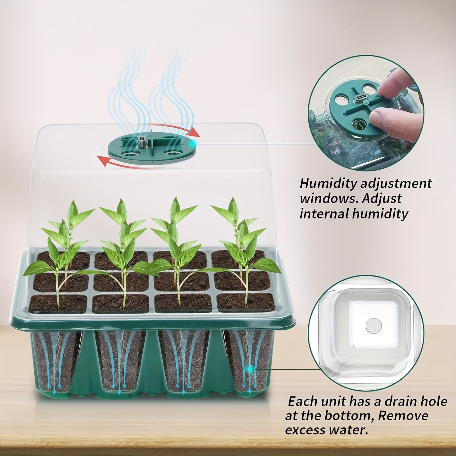 Seedling Starter Kit - 1/2/3 s - Led Assortment Kit ulasan dan harga