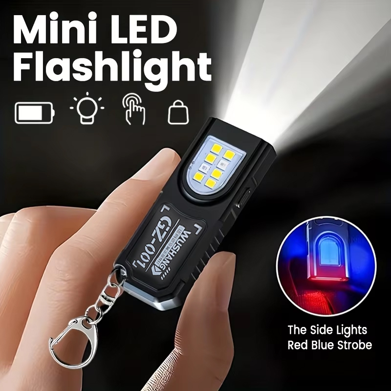 Multifunctional Keychain Flash - Diy Lamp Electronics ulasan dan harga