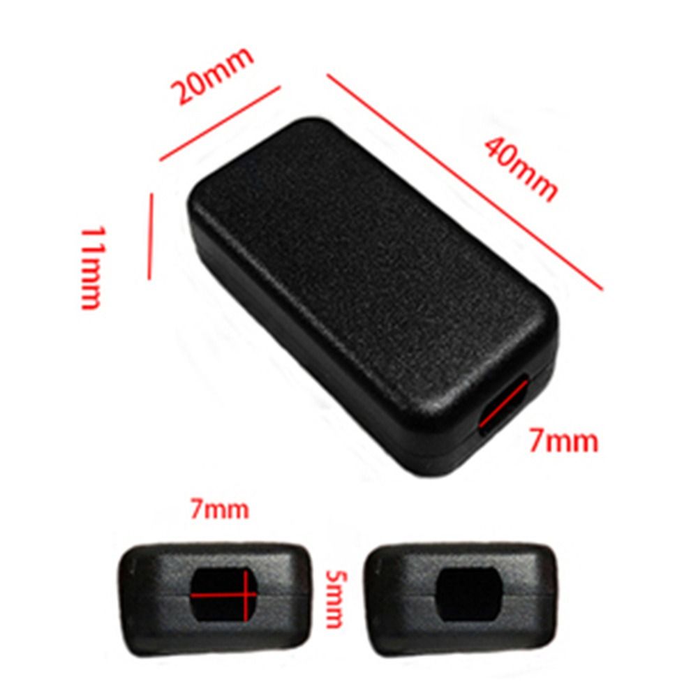 Black DIY ABS Plastic Electron - Diy Projects With Electronics ulasan dan harga