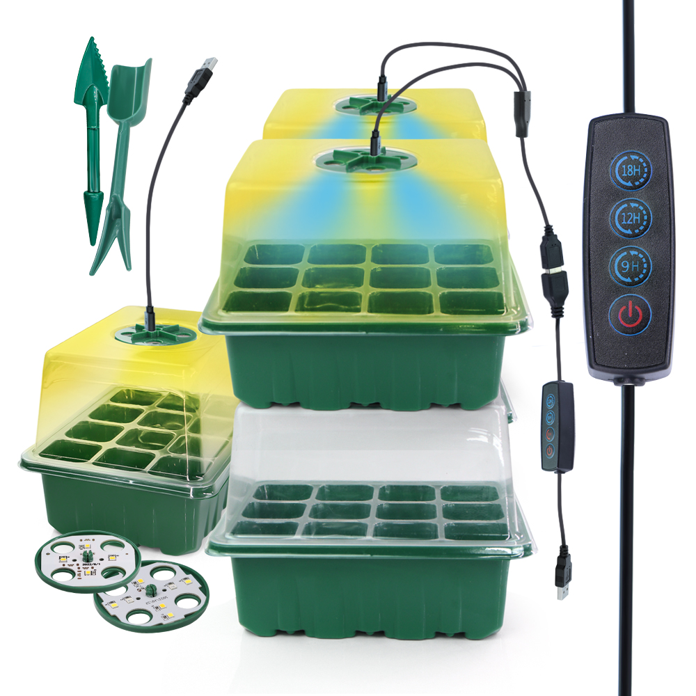 LED Nursery Pots with Grow Lig - Led Assortment Kit ulasan dan harga
