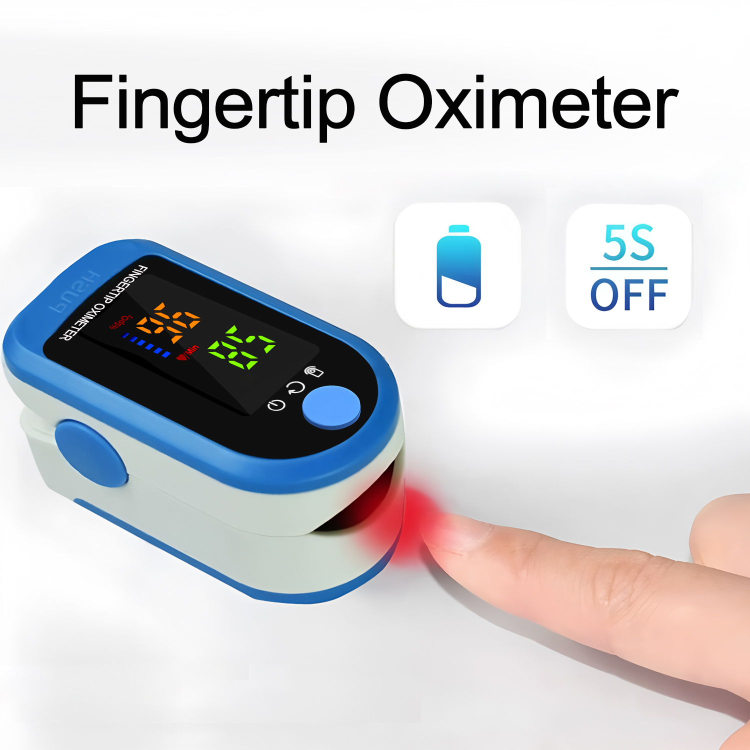 Finger Pulse Oximeter Medical  - Oled Display Module ulasan dan harga