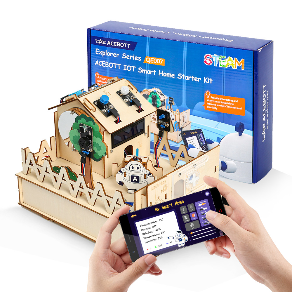 ACEBOTT DIY Smart Home Kit for - Arduino Uno Starter Kit ulasan dan harga