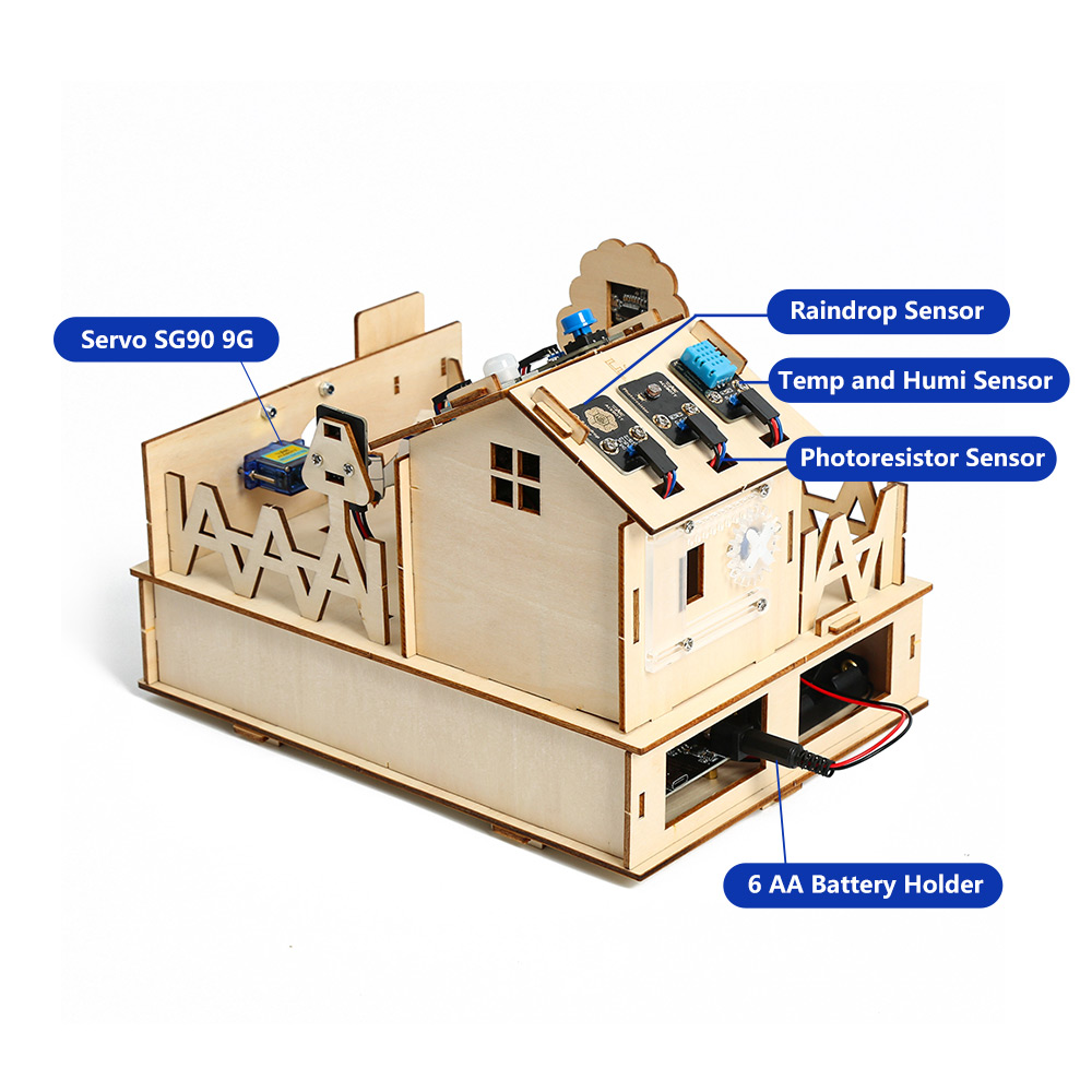 ACEBOTT DIY Smart Home Kit for - Arduino Uno Starter Kit ulasan dan harga