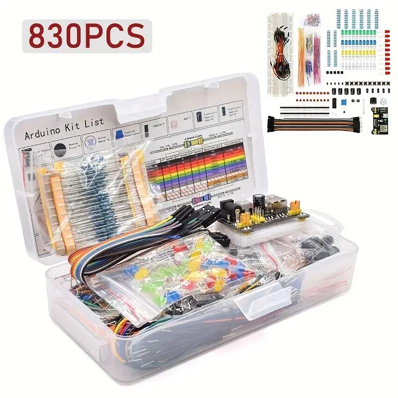830Pcs/Box DIY Project Starter - Arduino Uno Starter Kit ulasan dan harga