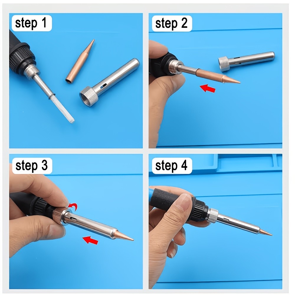 7-in-1 936 Constant Temperatur - Diy Soldering Station No Electronics ulasan dan harga