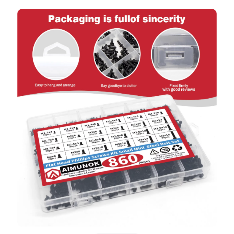 860PCS Small Screws Assortment - Diy Electronics Repair Kit ulasan dan harga