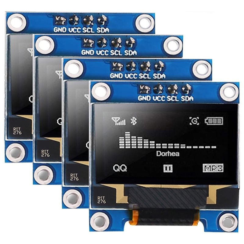 A37T-4Pcs 0.96 Inch OLED Displ - Oled Display Module ulasan dan harga