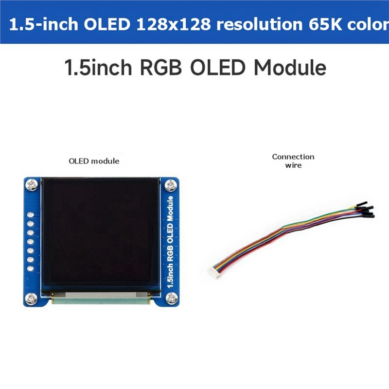 A52T SSD1351 1.5-Inch RGB OLED - Oled Display Module ulasan dan harga