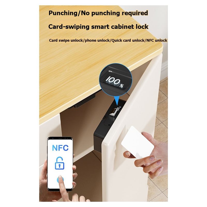 Electronic NFC Door Lock- Smar - Diy Electronics Cabinet ulasan dan harga