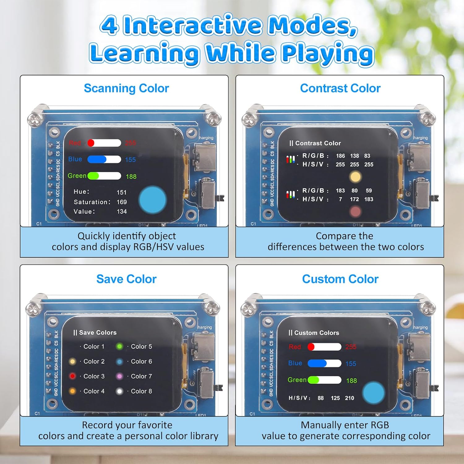 DIY Color Recognition Solderin - Diy Electronics Learning Kit ulasan dan harga