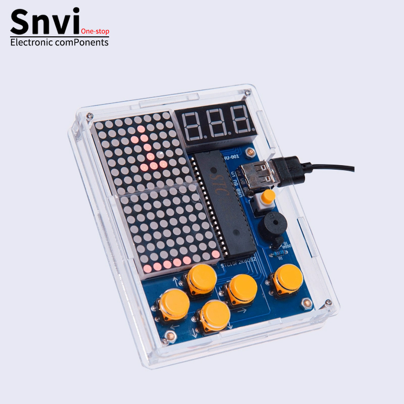 Snvi DIY Pixel Game Console Ki - Diy Electronics Learning Kit ulasan dan harga