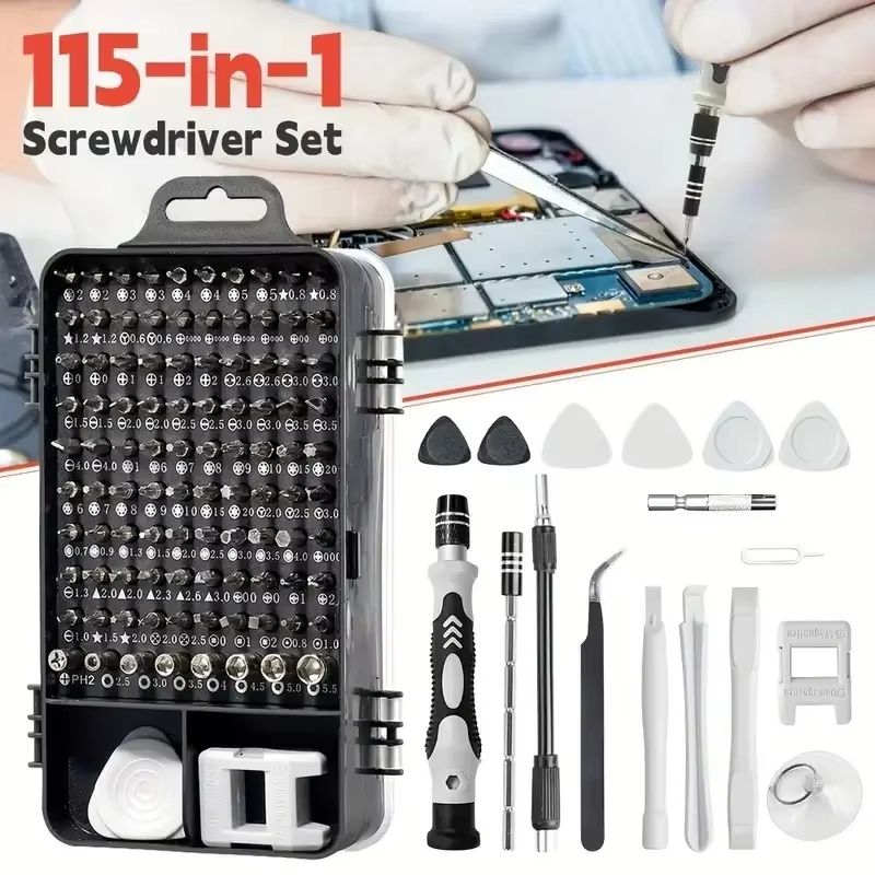 115-in-1 Precision Screwdriver - Diy Electronics Repair Kit ulasan dan harga
